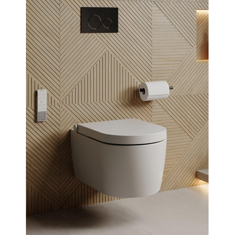 Rapotec RapoWash Bold douche-wc – verwarmde zitting & föhn – glans wit SW797408