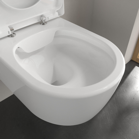 Villeroy & Boch Avento Pack WC suspendu DirectFlush avec abattante softclose et quick release blanc SW59911