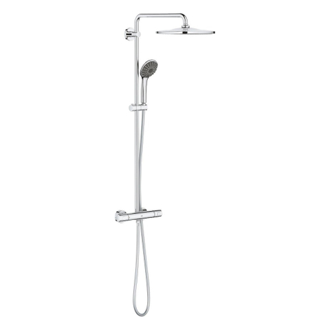 Grohe Vitalio Joy Shower System Douchesysteem - met thermostaatkraan - matte black (mat zwart) SW1440575