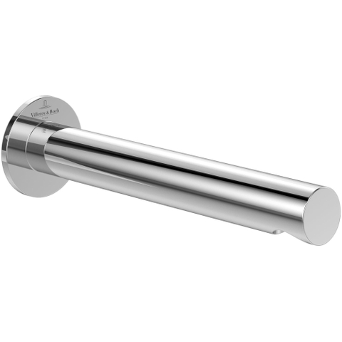 Villeroy & Boch Loop & Friends badtoevoer - voor wandmontag - 225mm - hoogglans chroom SW974016
