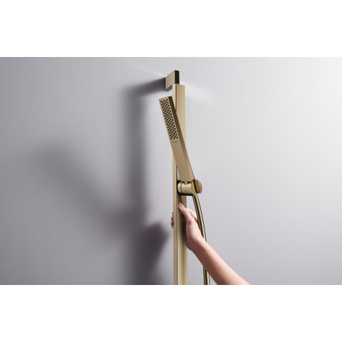Hansgrohe Pulsify e Staaf - handdouche 100 - 1jet - ecosmart - geborsteld brons SW918071