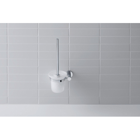 Duravit D-code Borstelgarnituur - 154x342x154mm - chroom glanzend GA49448