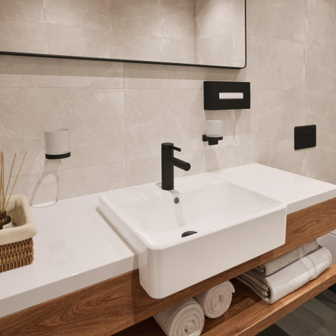 Hansgrohe AddStoris S lotiondispenser mat zwart SW1567121