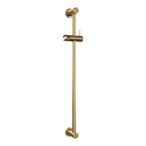 Brauer Gold Edition Ensemble de douche thermostatique avec barre curseur et douchette Stylo 1 jet flexible lisse 150cm Or brossé PVD SW1164646