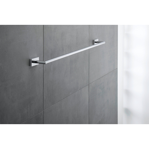 Duravit Karree Handdoekhouder - 80cm - hoogglans chroom SW55125
