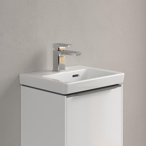 Villeroy & Boch Subway 3.0 fontein - 37x305cm - 1 kraangat - met overloop - White Alpine (glans wit) SW641673