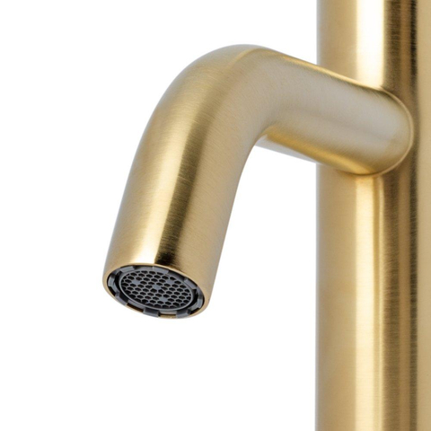 Crosswater MPRO Wastafelkraan - glad - messing geborsteld SHOWROOMMODEL SHOW26665