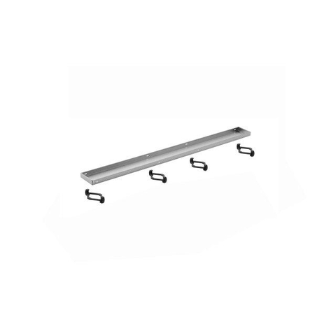 Adema Ralo douchegoot - 90cm - met tegelrooster - met flens - geborsteld RVS SW1474437