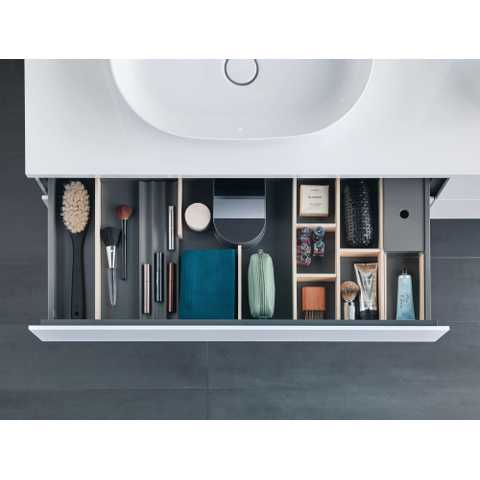 Duravit Luv Opzetwastafel - 60x40cm - zonder kraangat - glans wit SW227983