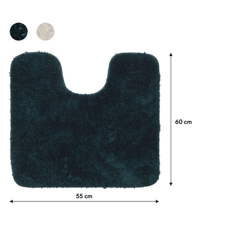 Sealskin Angora Tapis de toilette 55x60 cm Polyester Vert foncé SW699513