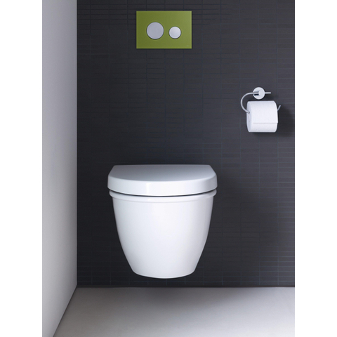 Duravit D-code Closetrolhouder - zonder klep - hoogglans chroom GA49435