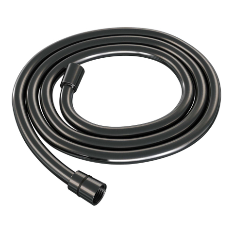 Brauer Gunmetal Edition mitigeur thermostatique bain encastré bouton poussoir set 04 bec 3 positions douche à main flexible de douche raccord mural coude gunmetal Brushed pvd SW925713