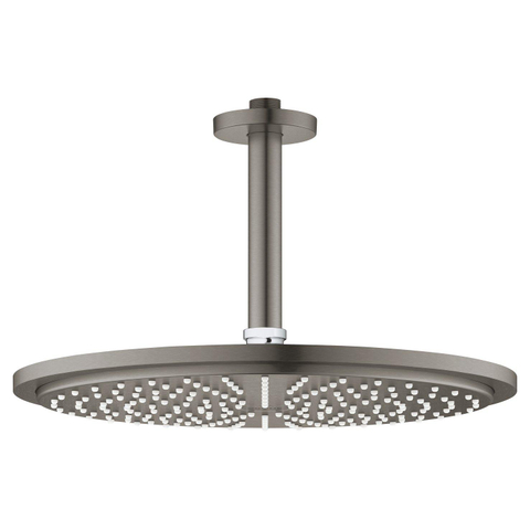 Grohe Rainshower Cosmopolitan 310 Hoofddouche - 31cm - 1 straalsoort - plafondarm 14.2cm - brushed hard graphite (antraciet) SW98877