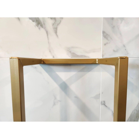 Saniclass Dual Porte-serviettes - 95x25x20cm - Or brillant SW419871