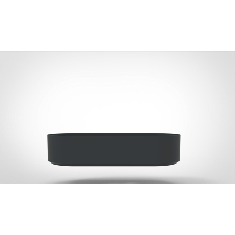 Arcqua Case waskom ovaal 60x26cm mat antraciet SW767309