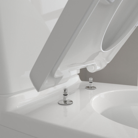 Villeroy & Boch O.novo duobloc closet - met spoelrand PK - White Alpine (glans wit) SW203393