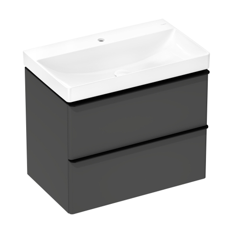 Hansgrohe Xelu Q wastafel - 80x48x8cm - 1 kraangat - wit SW995269