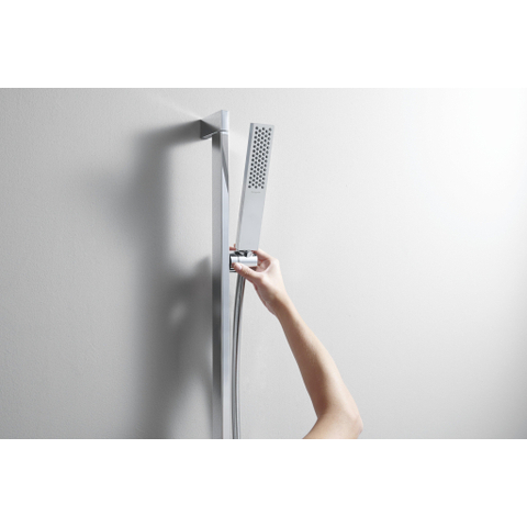 Hansgrohe Pulsify e Doucheset - 100 - 1jet - ecosmart+ - met glijstang 90 cm - hoogglans chroom SW918220
