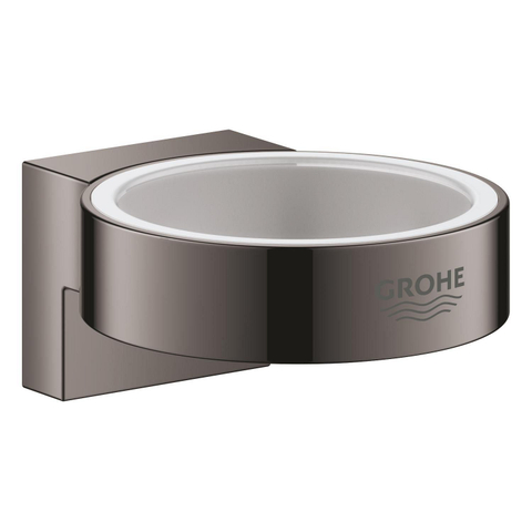 Grohe Selection Wandhouder - voor zeepdispenser/glas - hard graphite (antraciet) SW499720