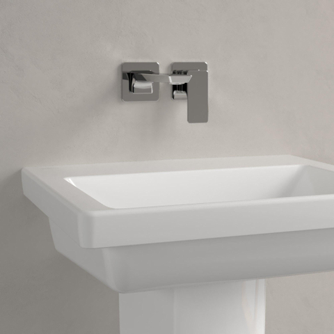 Villeroy & Boch Subway 3.0 Lavabo - 550 x 440 x 165 mm - blanc Alpin brillant (blanc) - sans trop-plein SW702064