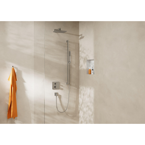 Hansgrohe Vernis Shape - douchearm wand - 24cm - voor hoofddouche - hoogglans chroom SW651636