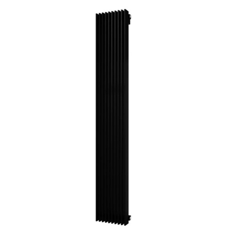 Plieger Antika Retto radiateur design vertical raccordement central 1800x295mm 994W noir 7253245