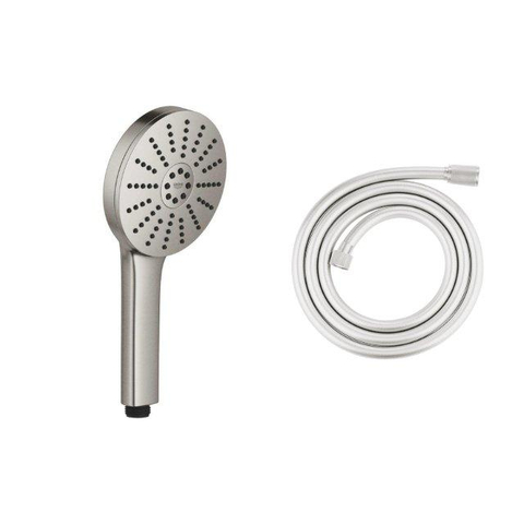Grohe Silverflex Handdoucheset - 175cm doucheslang - glad - ronde handdouche - Supersteel (RVS) SW1577128