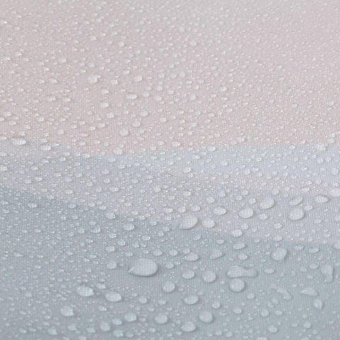 Sealskin Terre Rideau de douche 180x200 cm Polyester Vert foncé / Blanc cassé SW699515