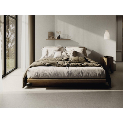 ÉCHANTILLON Terravito Elvano Carrelage parquet céramique mural et de sol - 120x120cm - rectifié - Sand SW1579542