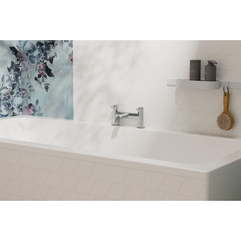 Hansgrohe Zesis mitigeur bain sur gorge - deux poignées - chromé SW1388564