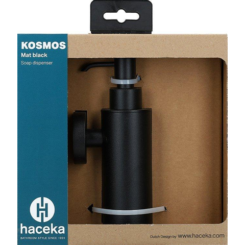 Distributeur de savon Haceka Kosmos - noir mat SW654034