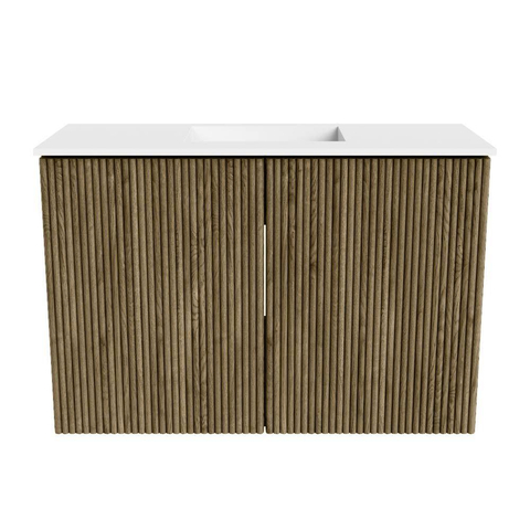 Mondiaz JOYA 60cm toiletmeubel - kleur Dusk - Wastafel FAYE positie Midden 1 kraangat kleur Talc. SW1421554