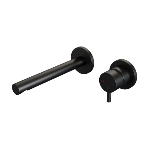 Brauer Black Edition Mitigeur lavabo encastrable économiseur d'énergie Noir mat SW385406