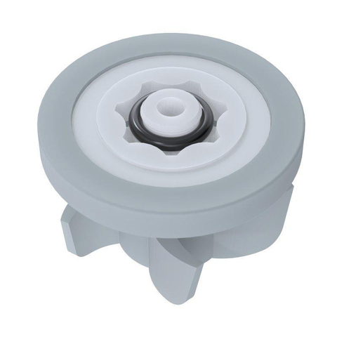 Neoperl PCW-02 limiteur de débit de douche - 8 litres par minute - rond 12.7mm - blanc GA64614