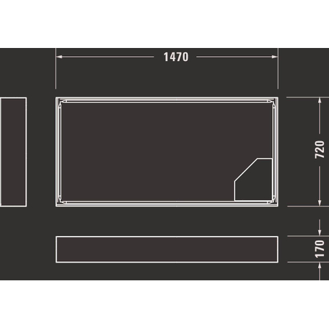 Duravit D-code Kunststof douchebak acryl rechthoekig - zonder paneel - 150x75cm - met afvoergat - diameter 90mm - wit 0295849