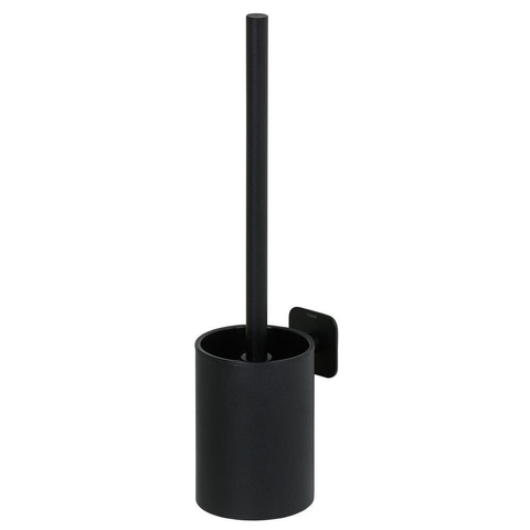 Tiger Colar Toilet Accessoireset - toiletrolhouder - zonder klep - toiletborstelhouder - handdoekhaak - zelfklevend - zwart SW877224