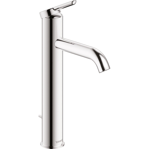 Duravit C.1 Wastafelmengkraan - met waste - l-size - hoogglans chroom SW420681