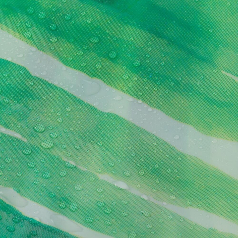 Sealskin Leaves Rideau de douche 180x200 cm PEVA Vert / Blanc SW699495