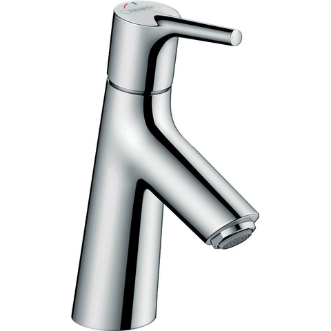 Hansgrohe Talis S wastafelkraan - 80 - coolstart - met waste - hoogglans chroom SW29003