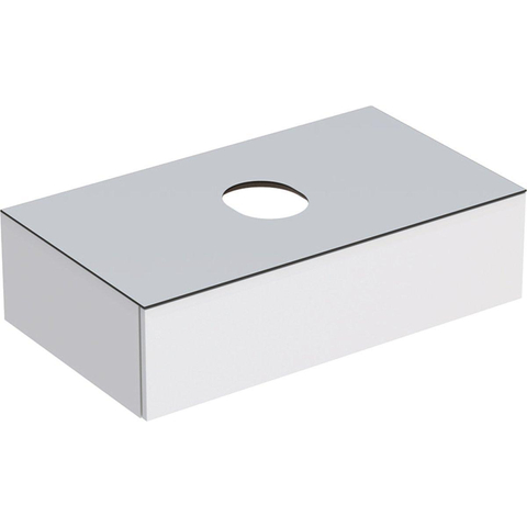 Geberit VARIFORM onderkast - 1 la - 90cm - met sifon - wit SW421940