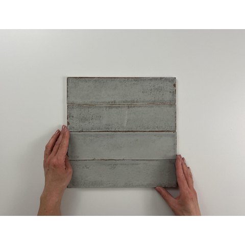 ÉCHANTILLON Terravito Dalmira carreau mural - 7,5x30cm - 8,6mm - Rectangulaire - Alchimia Pearl SW736418