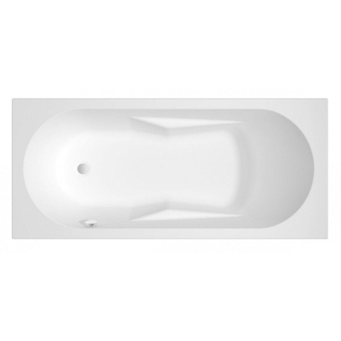 Riho Lazy Baignoire sans tablier Rectangulaire 180x80cm acrylique blanc SW405479