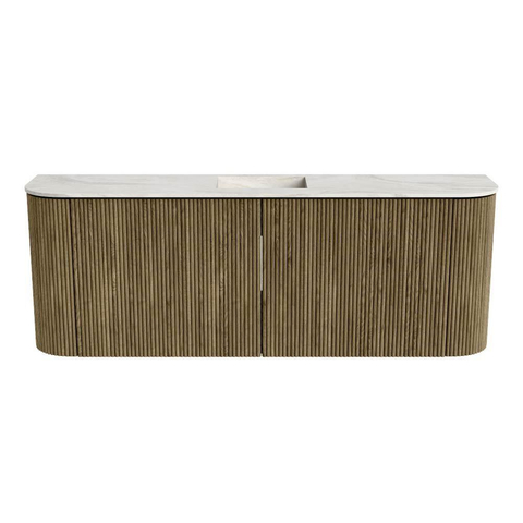 Mondiaz JOYA-DLUX 113.2cm toiletmeubel - ronding links en rechts kleur Dusk - Wastafel FAYE positie Midden 1 kraangat kleur Ostra. SW1423434