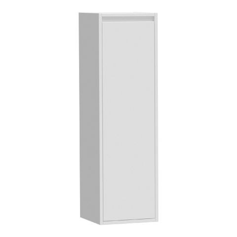 Saniclass Nexxt Badkamerkast - 120x35x35cm - 1 greep - loze linksdraaiende deur - MDF - mat wit SW86555