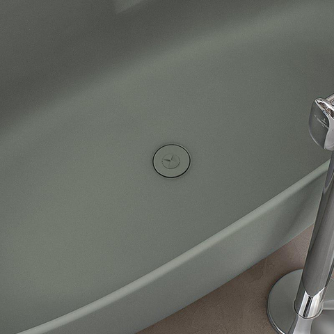 Villeroy & Boch viflow badwaste - zonder zichtbaar overloopgat morning - morning - mat groen SW960270