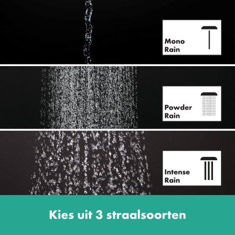 Hansgrohe Pulsify Select XX S HS - 105 - 3jet Relaxation - mat wit SW651122