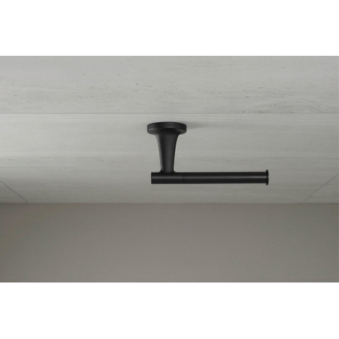 Duravit Starck T Toiletrolhouder - zonder klep - mat zwart SW297083