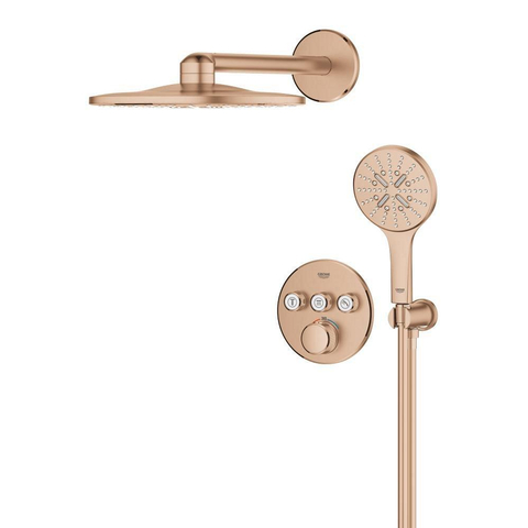Grohe Grohtherm SmartControl Perfect Showerset - brushed warm sunset (koper) SW1077488