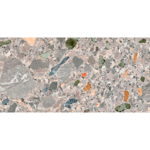 Ceralto Minera Chip Carreau de sol - 30x60cm - 9.5mm - rectifié - Multi SW1171413