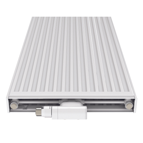Henrad Alto radiateur panneau 200x50cm type 22 2145watt 6 raccordements Acier Blanc Brillant 8222622